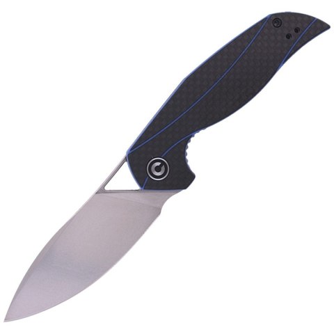 Nóż składany CIVIVI Anthropos Blue G10 / Carbon Fiber, Satin Finish by Elijah Isham (C903B) Civivi by WE Knife