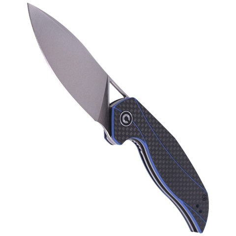 Nóż składany CIVIVI Anthropos Blue G10 / Carbon Fiber, Satin Finish by Elijah Isham (C903B) Civivi by WE Knife