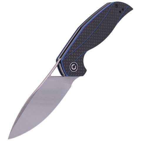 Nóż składany CIVIVI Anthropos Blue G10 / Carbon Fiber, Satin Finish by Elijah Isham (C903B) Civivi by WE Knife