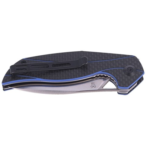 Nóż składany CIVIVI Anthropos Blue G10 / Carbon Fiber, Satin Finish by Elijah Isham (C903B) Civivi by WE Knife