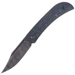 Nóż składany CIVIVI Appalachian Drifter Blue G10 / Rose Carbon Fiber, Black Damascus (C2015DS-2) Civivi by WE Knife