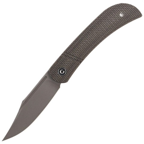 Nóż składany CIVIVI Appalachian Drifter Dark Green Micarta, Gray Stonewashed (C2015C) Civivi by WE Knife