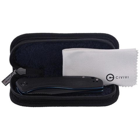 Nóż składany CIVIVI Baklash Black G10, Black Stonewashed (C801H) Civivi by WE Knife