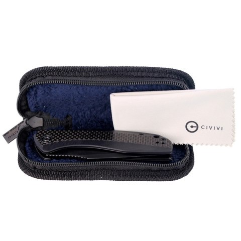 Nóż składany CIVIVI Baklash Black G10 / Carbon Fiber, Black Stonewash (C801I) Civivi by WE Knife