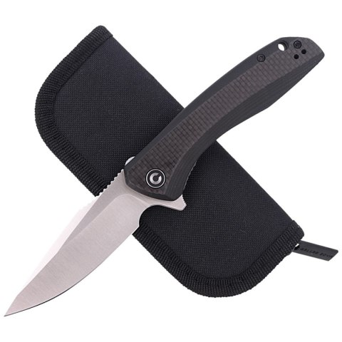 Nóż składany CIVIVI Baklash Black G10 / Carbon Fiber, Satin Finish (C801D) Civivi by WE Knife