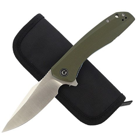 Nóż składany CIVIVI Baklash OD Green G10, Satin Finish (C801A) Civivi by WE Knife