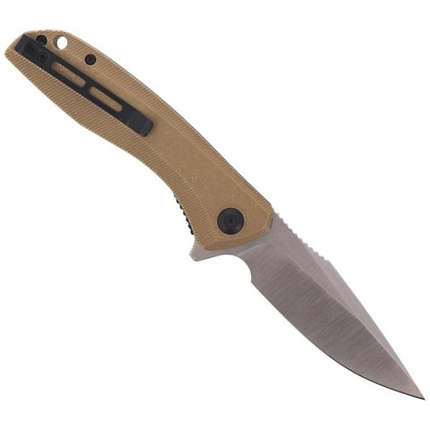Nóż składany CIVIVI Baklash Stonewashed Brass, Satin Finish (C801J) Civivi by WE Knife
