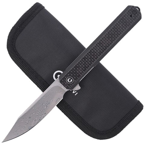 Nóż składany CIVIVI Chronic Twill Carbon Fiber, Damascus (C917DS) Civivi by WE Knife