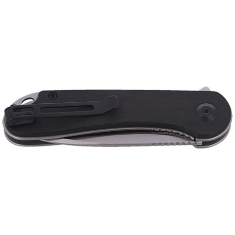 Nóż składany CIVIVI Elementum Flipper Black Ebony Wood, Satin Finish (C907D) Civivi by WE Knife