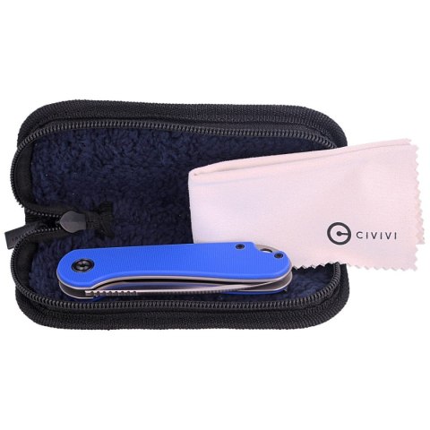 Nóż składany CIVIVI Elementum Flipper Blue G10, Satin Blade (C907F) Civivi by WE Knife