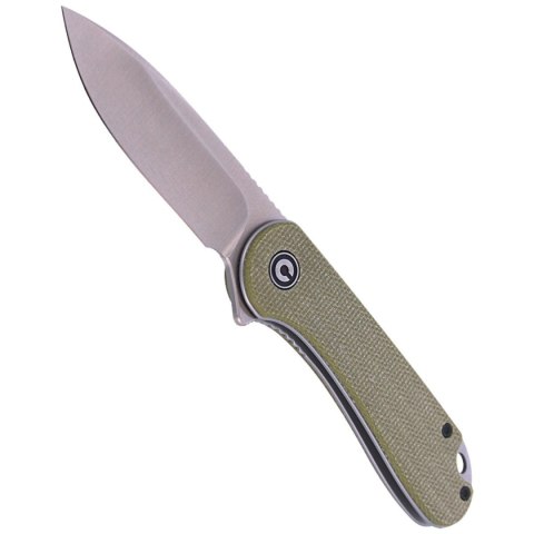Nóż składany CIVIVI Elementum Flipper Olive Micarta, Satin Finish (C907S) Civivi by WE Knife