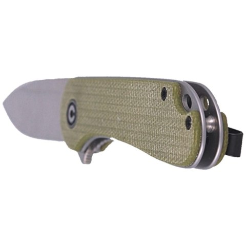 Nóż składany CIVIVI Elementum Flipper Olive Micarta, Satin Finish (C907S) Civivi by WE Knife
