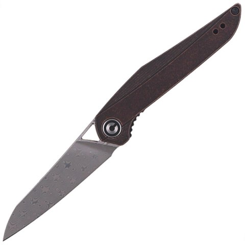 Nóż składany CIVIVI McKenna Black Stonewashed Copper, Damascus by Elijah Isham (C905DS-2) Civivi by WE Knife