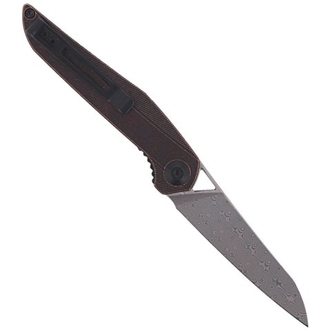 Nóż składany CIVIVI McKenna Black Stonewashed Copper, Damascus by Elijah Isham (C905DS-2) Civivi by WE Knife
