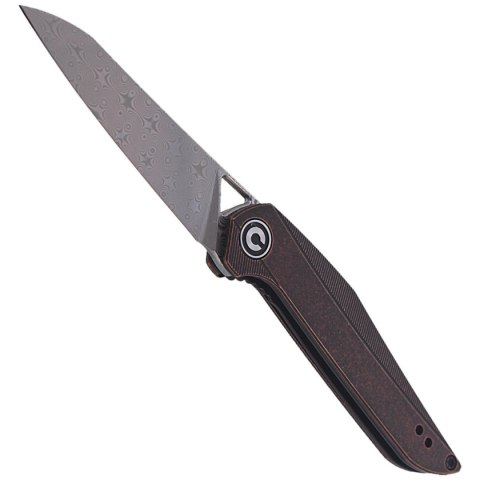 Nóż składany CIVIVI McKenna Black Stonewashed Copper, Damascus by Elijah Isham (C905DS-2) Civivi by WE Knife