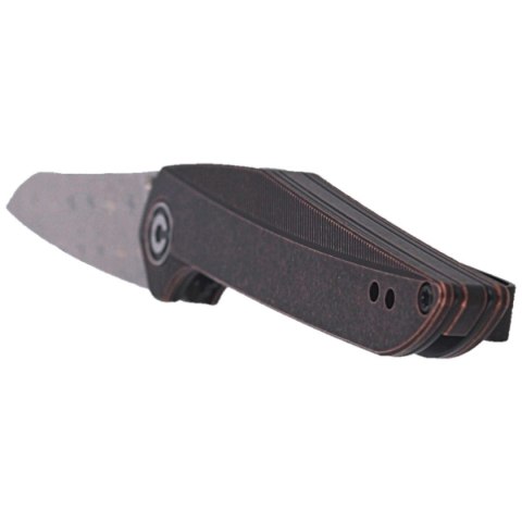 Nóż składany CIVIVI McKenna Black Stonewashed Copper, Damascus by Elijah Isham (C905DS-2) Civivi by WE Knife
