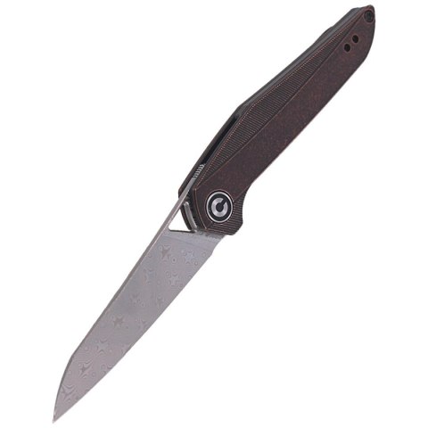 Nóż składany CIVIVI McKenna Black Stonewashed Copper, Damascus by Elijah Isham (C905DS-2) Civivi by WE Knife