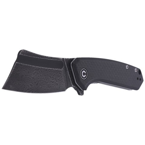 Nóż składany CIVIVI Mini Bullmastiff Twill Carbon Fiber / Black G10, Black Damascus (C2004DS-1) Civivi by WE Knife