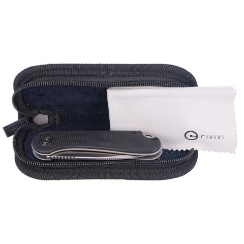 Nóż składany Civivi Elementum Flipper Black G10, Satin D2 (C907A) Civivi by WE Knife