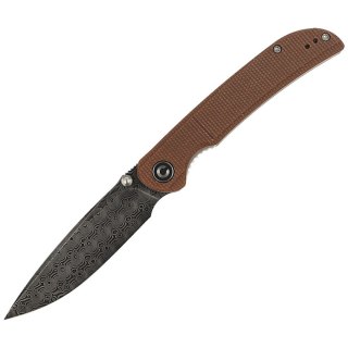 Nóż składany Civivi Imperium Brown Micarta, Black Damascus (C2107DS-1) Civivi by WE Knife