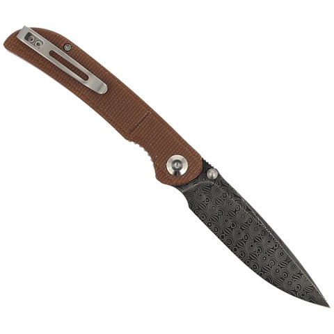Nóż składany Civivi Imperium Brown Micarta, Black Damascus (C2107DS-1) Civivi by WE Knife