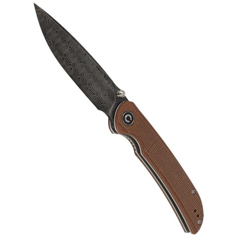 Nóż składany Civivi Imperium Brown Micarta, Black Damascus (C2107DS-1) Civivi by WE Knife