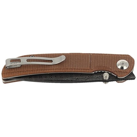 Nóż składany Civivi Imperium Brown Micarta, Black Damascus (C2107DS-1) Civivi by WE Knife