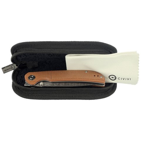 Nóż składany Civivi Imperium Brown Micarta, Black Damascus (C2107DS-1) Civivi by WE Knife