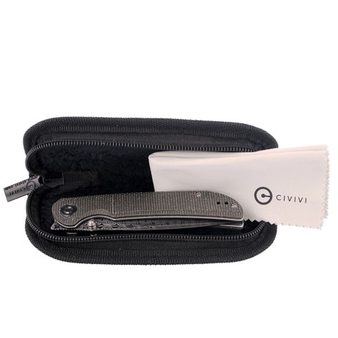 Nóż składany Civivi Imperium Dark Green Micarta, Black Damascus (C2107DS-3) Civivi by WE Knife