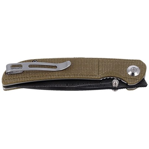 Nóż składany Civivi Imperium Olive Micarta, Black Damascus (C2107DS-2) Civivi by WE Knife