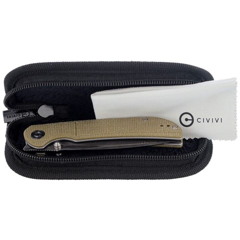 Nóż składany Civivi Imperium Olive Micarta, Black Damascus (C2107DS-2) Civivi by WE Knife