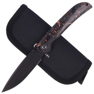 Nóż składany Civivi Imperium Shredded Carbon Fiber / Copper Shred, Black Stonewashed Nitro-V (C2106C) Civivi by WE Knife