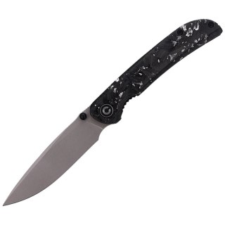 Nóż składany Civivi Imperium Shredded Carbon Fiber / Silvery Shred, Stonewashed Nitro-V (C2106B) Civivi by WE Knife