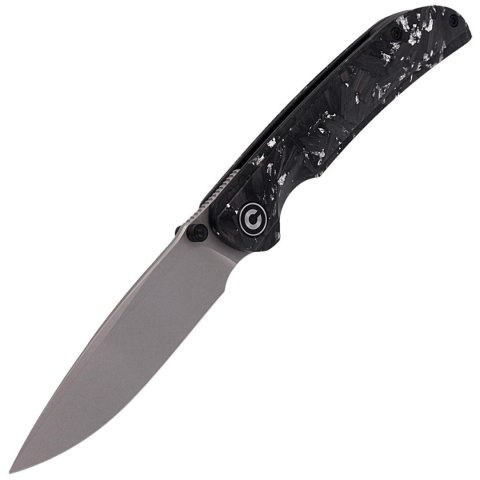 Nóż składany Civivi Imperium Shredded Carbon Fiber / Silvery Shred, Stonewashed Nitro-V (C2106B) Civivi by WE Knife