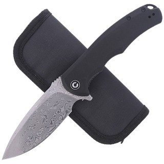 Nóż składany Civivi Praxis Black G10, Damascus (C803DS) Civivi by WE Knife