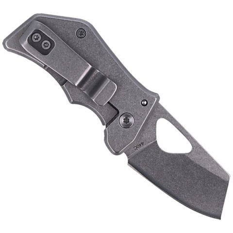 Nóż składany FOX Kit G10 Black / Stone Washed (BF-752) FOX