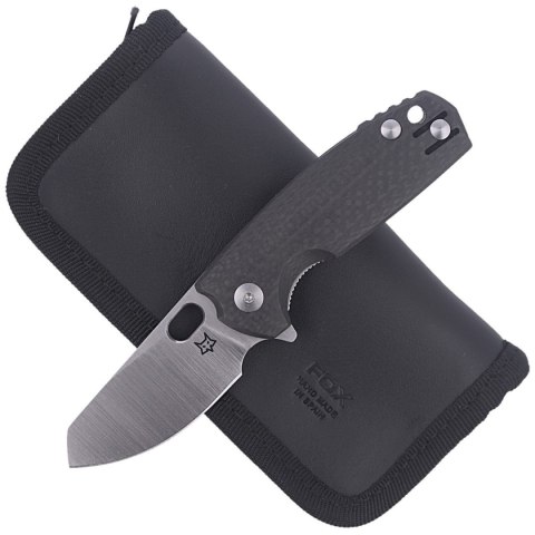 Nóż składany Fox Baby Core Carbon Fiber, Satin M390 by Jesper Voxnæs (FX-608 CF) FOX