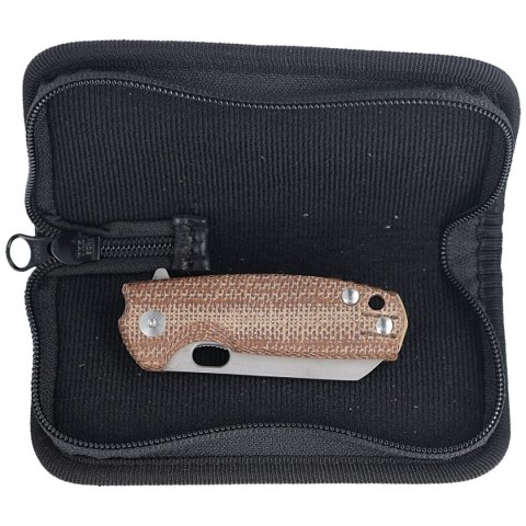 Nóż składany Fox Baby Core Natural Micarta, Stonewashed M390 by Jesper Voxnæs (FX-608 MC) FOX