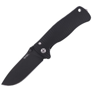 Nóż składany LionSteel SR2A Black Aluminum, Black Sleipner by Molletta (SR2A BB) LionSteel