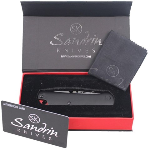 Nóż składany Sandrin Knives Dellatorre Polyhedral Tungsten Carbide 71HRC (SK-1) Sandrin Knives by Turmond