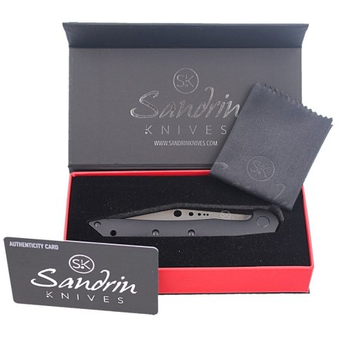 Nóż składany Sandrin Knives TCK 2.0 Polyhedral Tungsten Carbide 71HRC Sandrin Knives by Turmond
