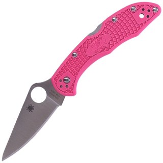 Nóż składany Spyderco Delica 4 FRN Pink, Plain CPMS30V (C11FPPNS30V) Spyderco Inc.