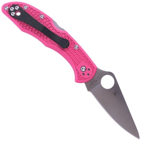 Nóż składany Spyderco Delica 4 FRN Pink, Plain CPMS30V (C11FPPNS30V) Spyderco Inc.