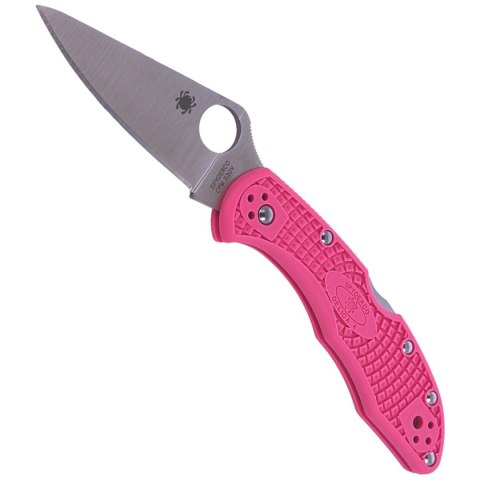 Nóż składany Spyderco Delica 4 FRN Pink, Plain CPMS30V (C11FPPNS30V) Spyderco Inc.