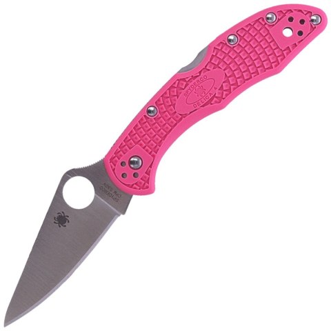 Nóż składany Spyderco Delica 4 FRN Pink, Plain CPMS30V (C11FPPNS30V) Spyderco Inc.