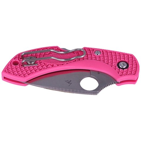 Nóż składany Spyderco Dragonfly 2 FRN Pink, CPM S30V Plain (C28FPPNS30V2) Spyderco Inc.