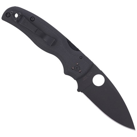 Nóż składany Spyderco Shaman Black G10, Black DLC CPM S30V by Sal Glesser (C229GPBK) Spyderco Inc.