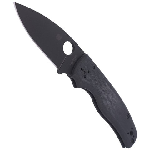 Nóż składany Spyderco Shaman Black G10, Black DLC CPM S30V by Sal Glesser (C229GPBK) Spyderco Inc.