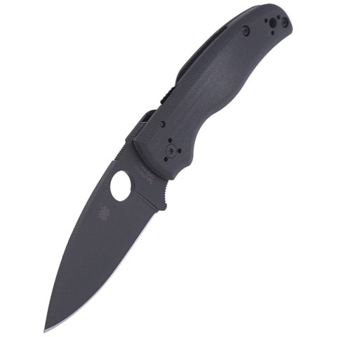 Nóż składany Spyderco Shaman Black G10, Black DLC CPM S30V by Sal Glesser (C229GPBK) Spyderco Inc.