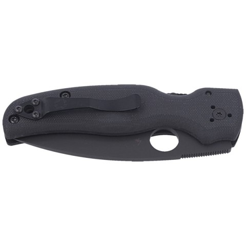 Nóż składany Spyderco Shaman Black G10, Black DLC CPM S30V by Sal Glesser (C229GPBK) Spyderco Inc.